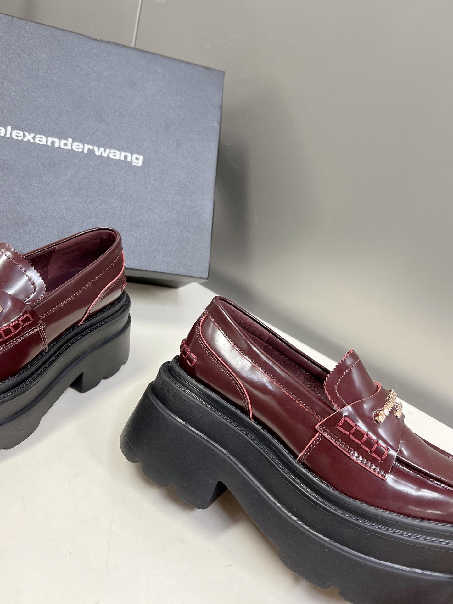 Giày Loafers Đế Dày Alexander Wang Thu Đông 11 Giày Loafers Đế Dày Alexander Wang Thu Đông